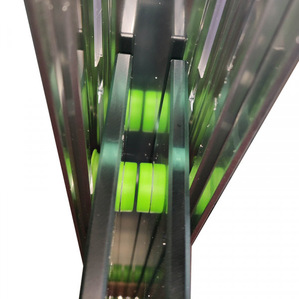 Двері в нішу Koer SR SD03-140x200-TR-01 прозоре скло Easy Clean 8мм, хром (KR5385)