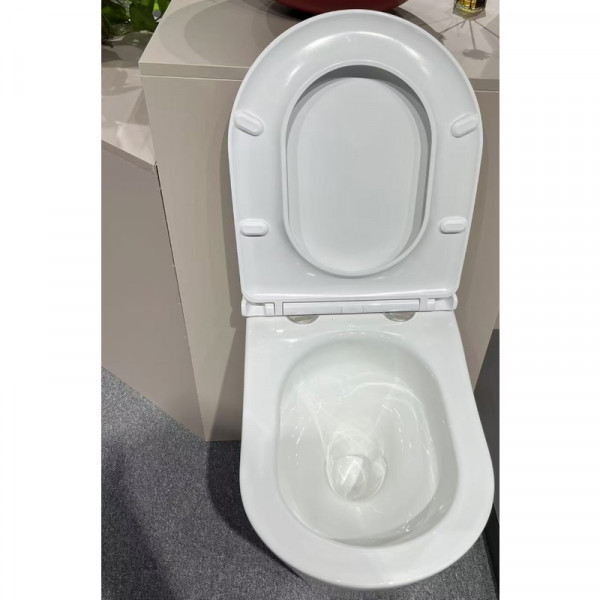 Унітаз підвісний ергономічний Koer TT-0102-T3 520x360x360mm система змиву TORNADO 3.0 (KR5616)