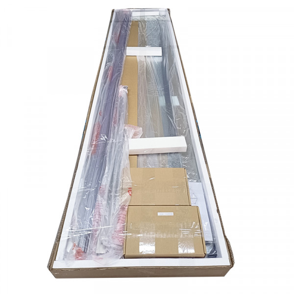 Душова кабіна без піддону Koer SR SC03-90x90x200-TR-07 прозоре скло Easy Clean 6мм, графіт (KR5359)