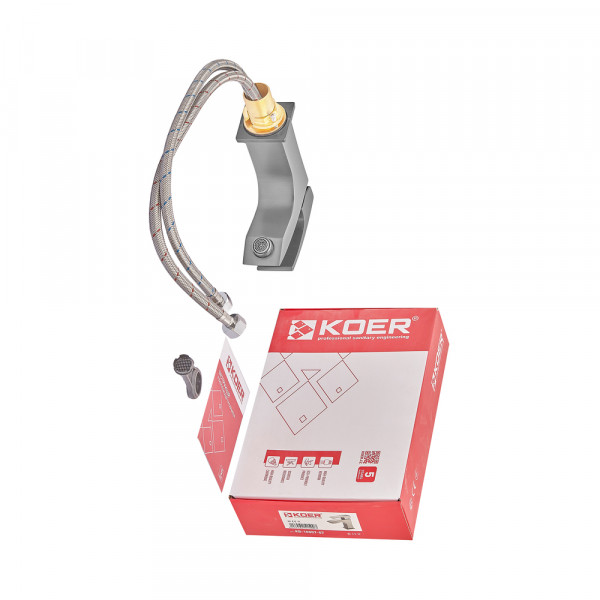 Змішувач для умивальника Koer KB-10007-07 (Колір графіт) (KR5150)