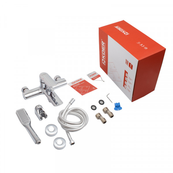 Змішувач для ванни з коротким виливом Koer KB-40028-01 (KR5305)