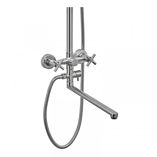 Душова колона зі змішувачем MIXXUS DVE-006-J з нерж. сталі SUS304 (MI6085)