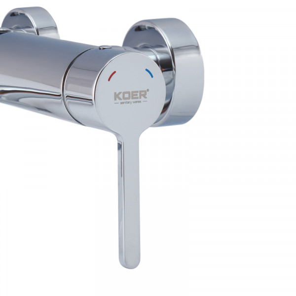 Душова колонна зі змішувачем Koer KB-56029-01 3 функції, колір хром (KR5481)