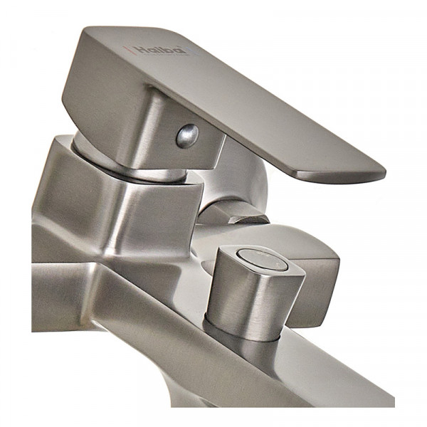 Змішувач для ванної кімнати Haiba Kubus 009 Euro Graphite (HB4007)