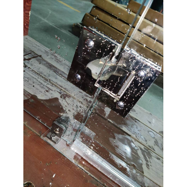 Бічна стінка до кабіни Koer SR SW04-90x200-TR-07 прозоре скло Easy Clean 10мм, графіт (KR5391)