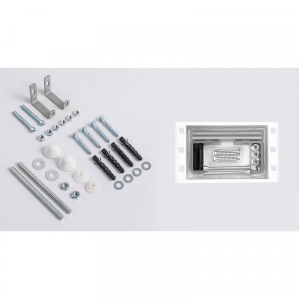 Комплект: Mixxus Premium Ellipse-SET-2102 (в 2 ящ) Унітаз система змиву Tornado 3.0+ Інсталяція Koer KT-0404 + панель KT-0604-01 Chrome (MP6690)