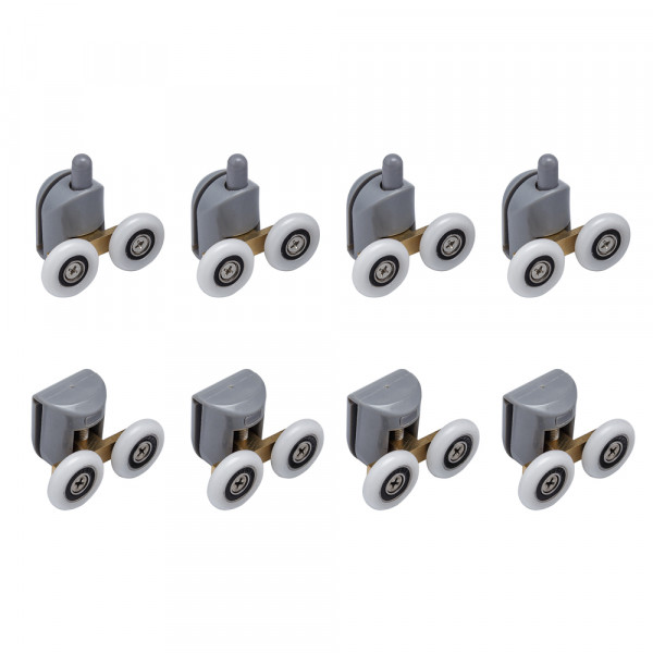 Душова кабіна з низьким піддоном Mixxus PLAIN SCT02-90x90x195-GR SATIN сіре тоноване скло 4мм (MI6898)