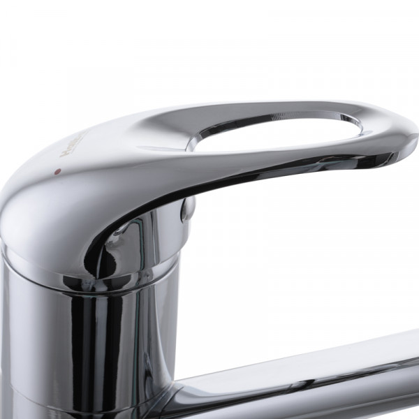 Смеситель для умывальника Haiba Luxor 004 (излив 15 см) (HB0236)