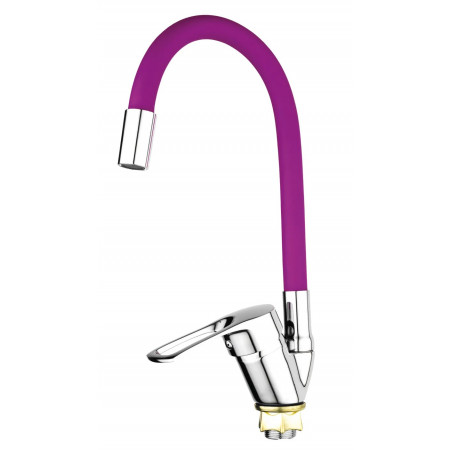 Змішувач для кухні Mixxus FANY 011 (Nut) Refl.Purple (без підведення) (MI6291)