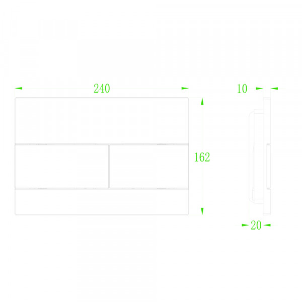 Комплект інсталяційний для унітазу Koer KT-0501-05 (з пан. змиву KT-0601-05 Чорна матова +звукоіз.) (KR5170)
