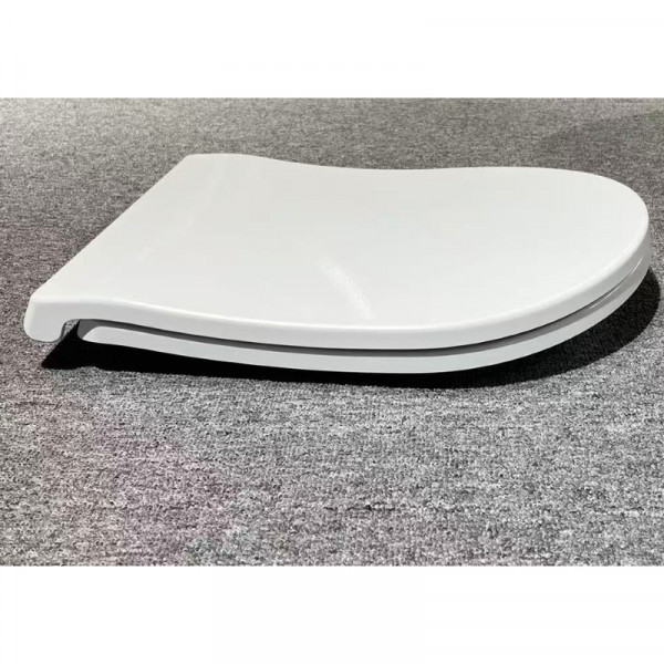 Сидіння-кришка для унітазу Koer AC-0101-SEAT COVER 450х390х80mm дюропласт з мікроліфтом (KR5617)