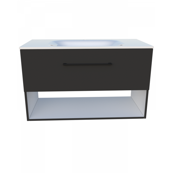 MILL 90 - 900 - білий матовий - Без умивальника