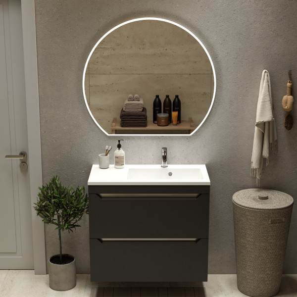 SMITH 80 - Шпон - Без умивальника