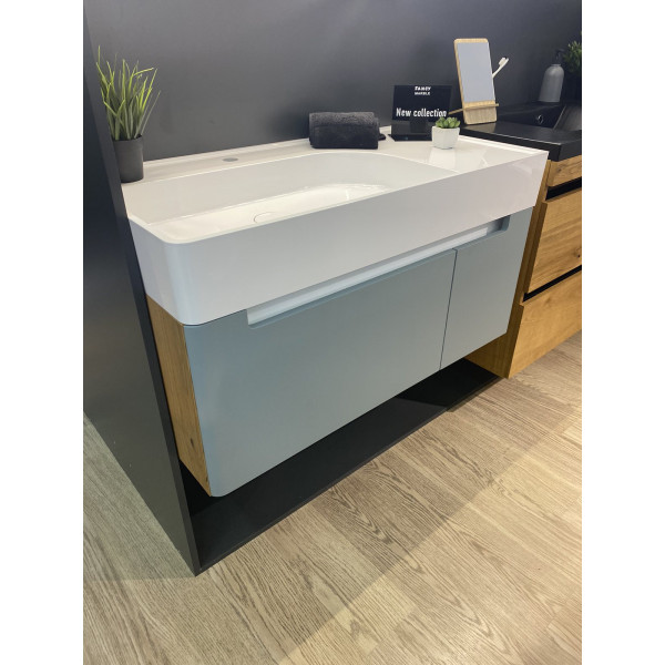 EDGE дві шухляди - білий глянсoвий - 950 - Optimus 950