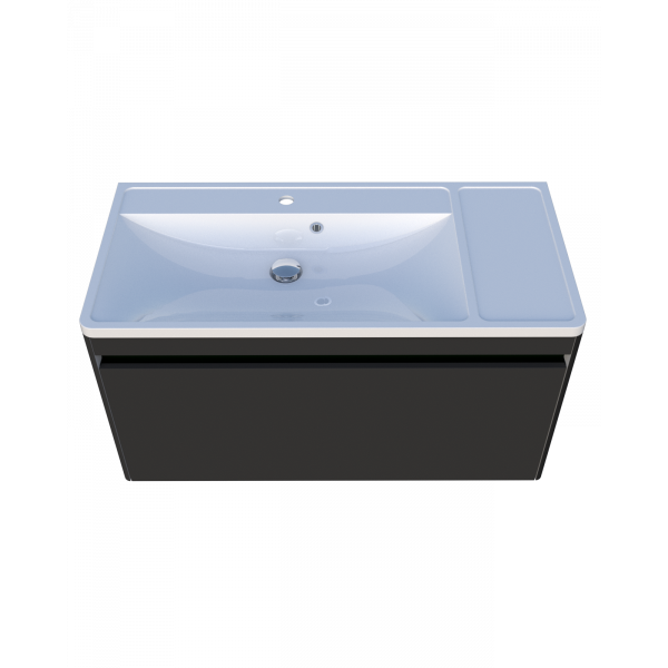 Aspen 100 - білий глянсoвий - Стільниця штучний камінь