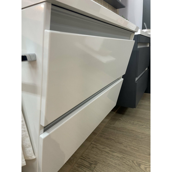 Cyprus 85 - білий матовий - Без умивальника