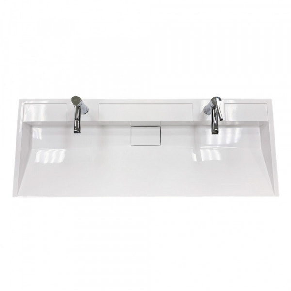 Vitold 1200 (під 2 змішувача) - білий матовий