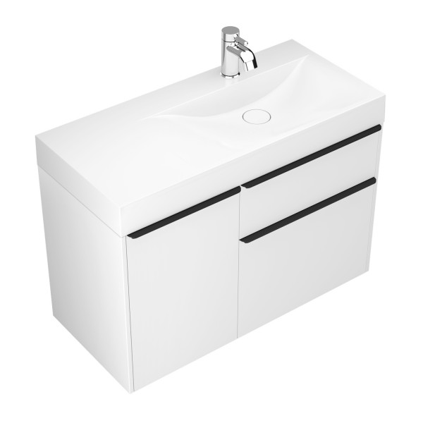 KERRI - МДФ - графіт матовий - Без умивальника