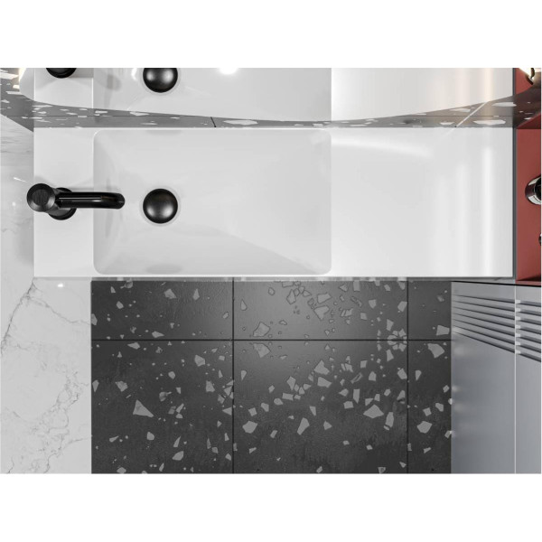 Tristi 800 L/R - білий матовий - Зліва