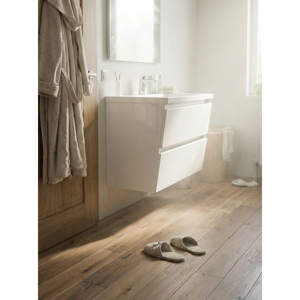 Cyprus 85 - білий матовий - Без умивальника