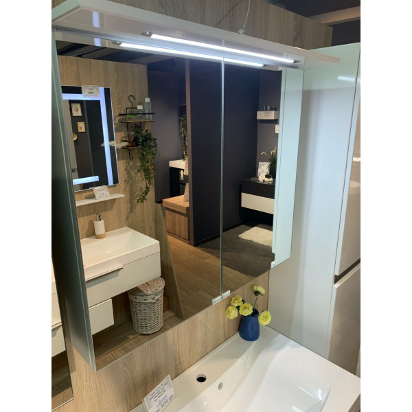 Дзеркальна шафа MC-10 - білий - 800 - 685