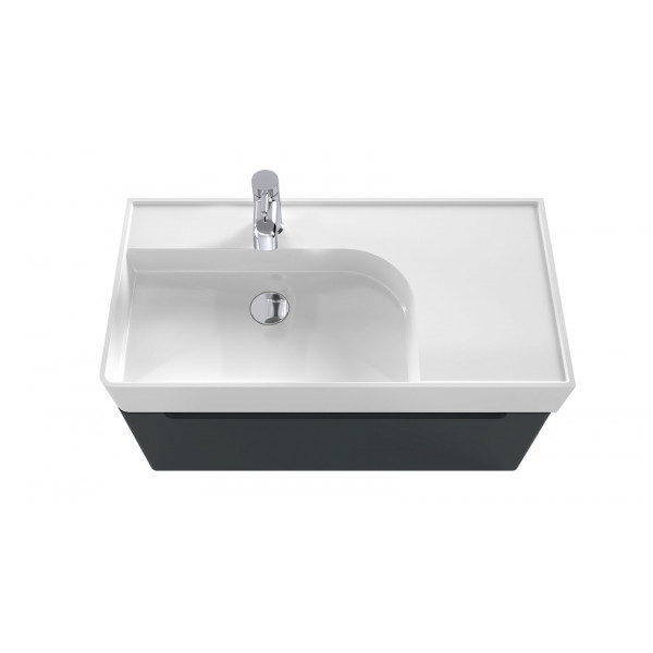 EDGE-1 один цільний ящик - білий глянсoвий - 950 - Без умивальника