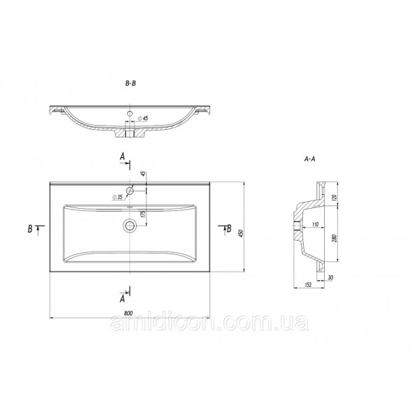 Cosmopolit 800 - білий глянсoвий