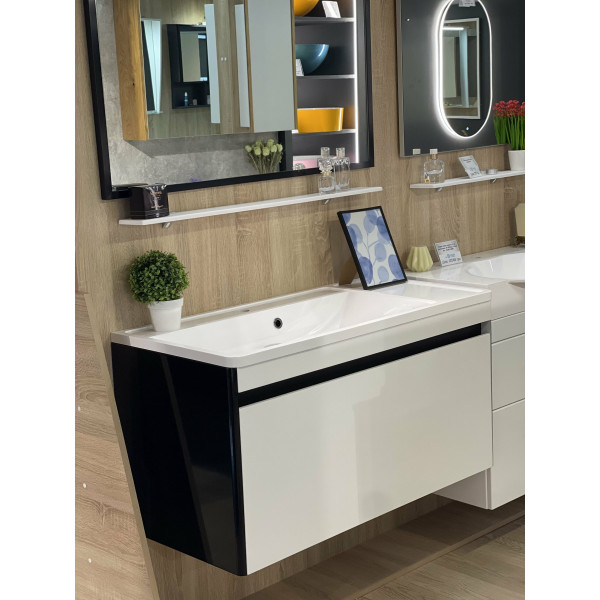 Aspen 100 - білий глянсoвий - Стільниця штучний камінь