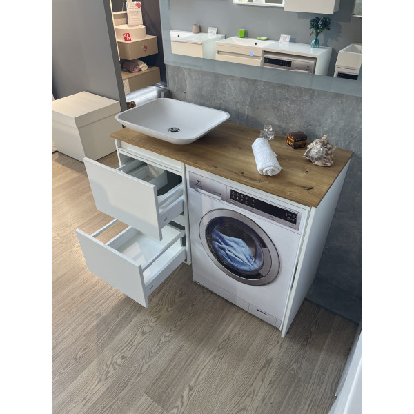 ALI - 1100 - білий матовий - Без стійки