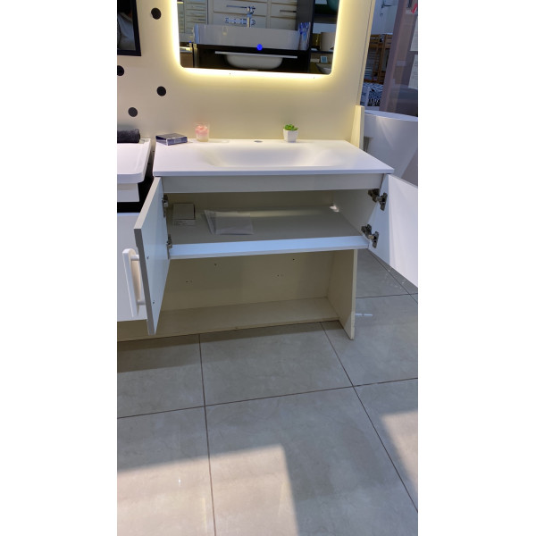 Тумба WOODY з умивальником Jessel 800 (Виставковий зразок)
