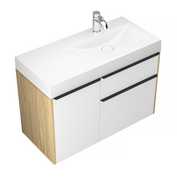 KERRI - МДФ - графіт матовий - Без умивальника