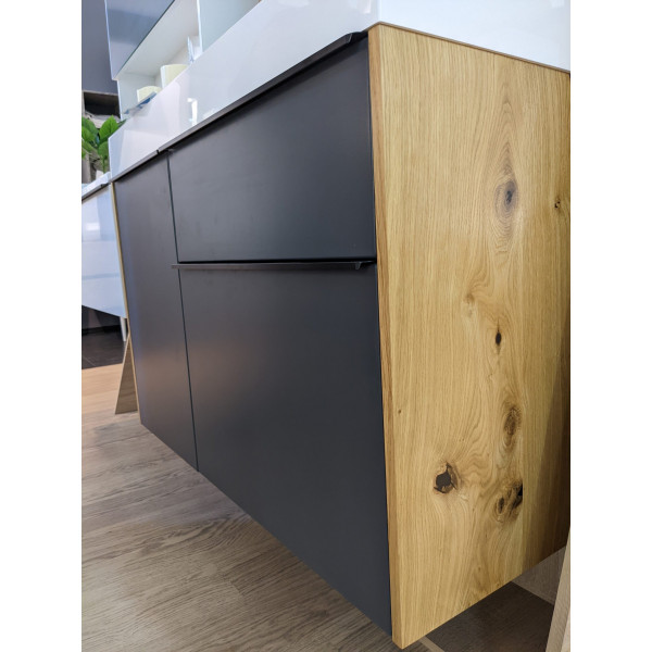 KERRI - МДФ - графіт матовий - Без умивальника