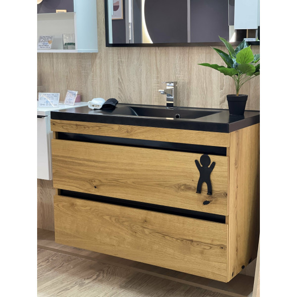 Borneo 100 - графіт матовий - Без умивальника