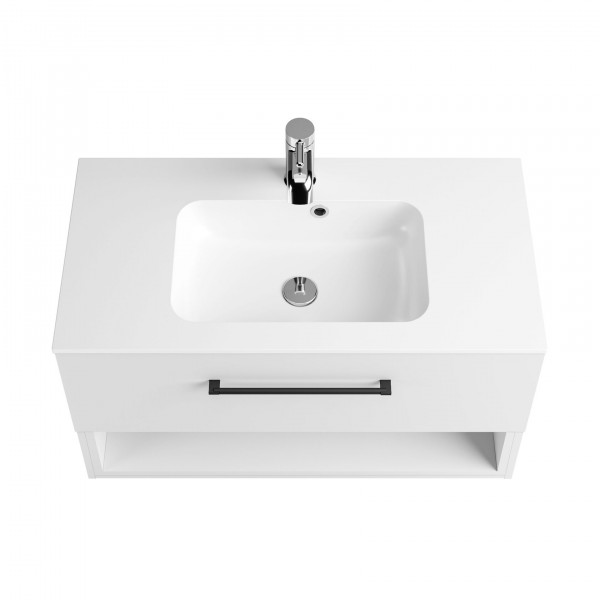 MILL 90 - 900 - білий матовий - Без умивальника