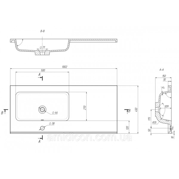 Rodeo 1000 R - білий глянсoвий - Cправа