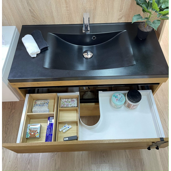 Borneo 100 - графіт матовий - Без умивальника