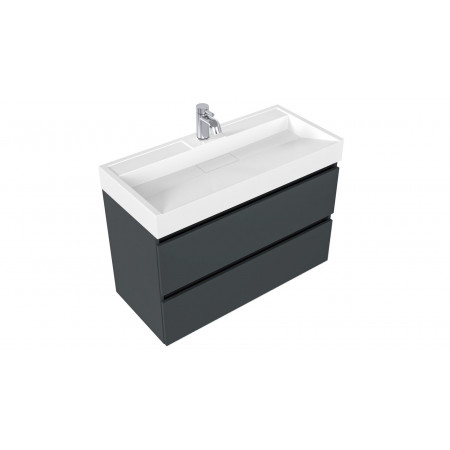 PALMA 100-2 - МДФ - графіт матовий