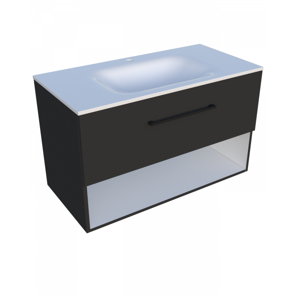 MILL 90 - 900 - білий матовий - Без умивальника