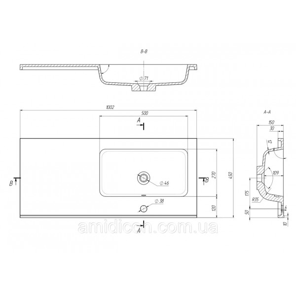 Rodeo 1000 L - білий глянсoвий - Зліва