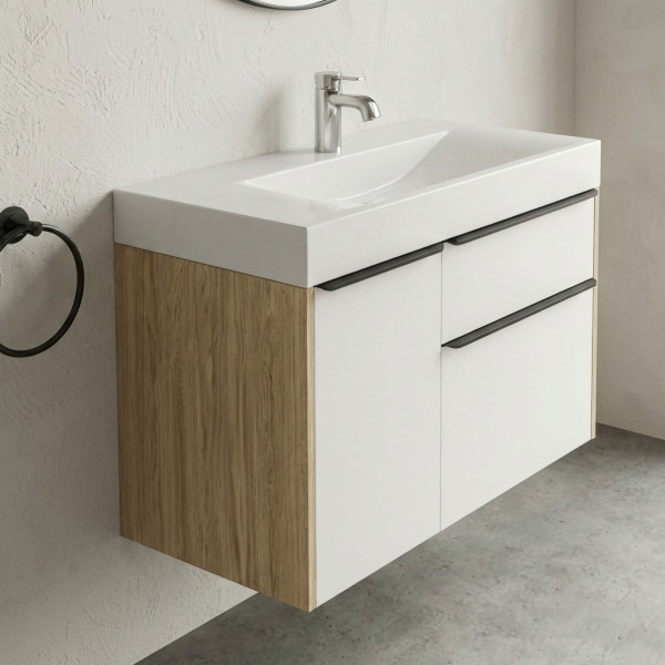 KERRI - МДФ - графіт матовий - Без умивальника