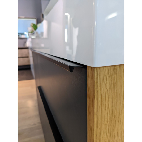 KERRI - МДФ - графіт матовий - Без умивальника