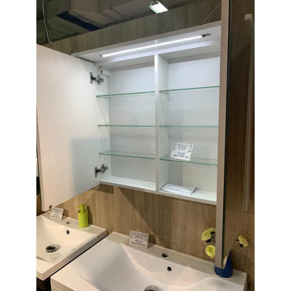 Дзеркальна шафа MC-10 - білий - 800 - 685