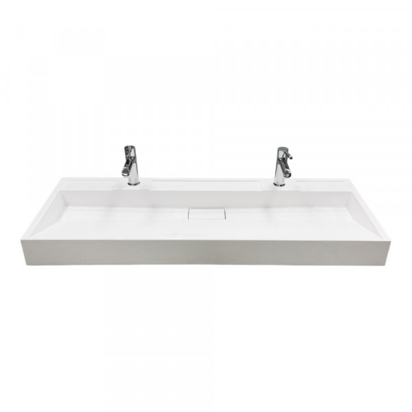 Vitold 1200 (під 2 змішувача) - білий матовий