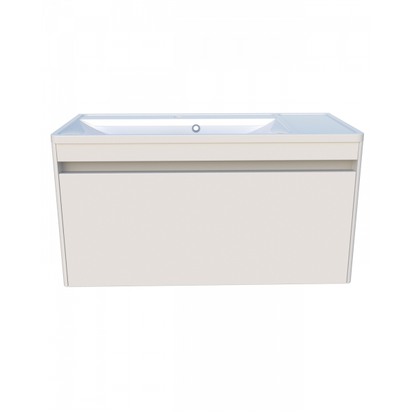 Aspen 100 - білий глянсoвий - Стільниця штучний камінь