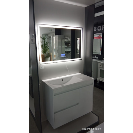 Wega 900 L/R - МДФ - білий глянсoвий - Edison 900 L/R