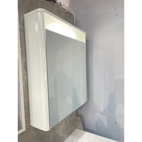 Дзеркальна шафа MC Santorini 600 - графіт матовий - 600 - 700