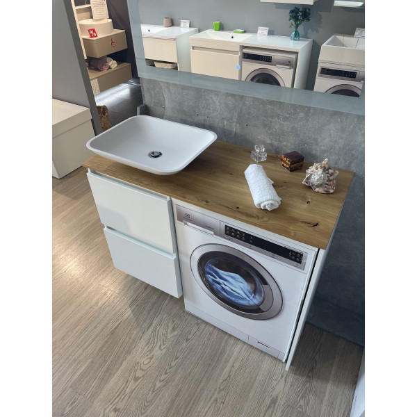 ALI - 1100 - білий матовий - Без стійки