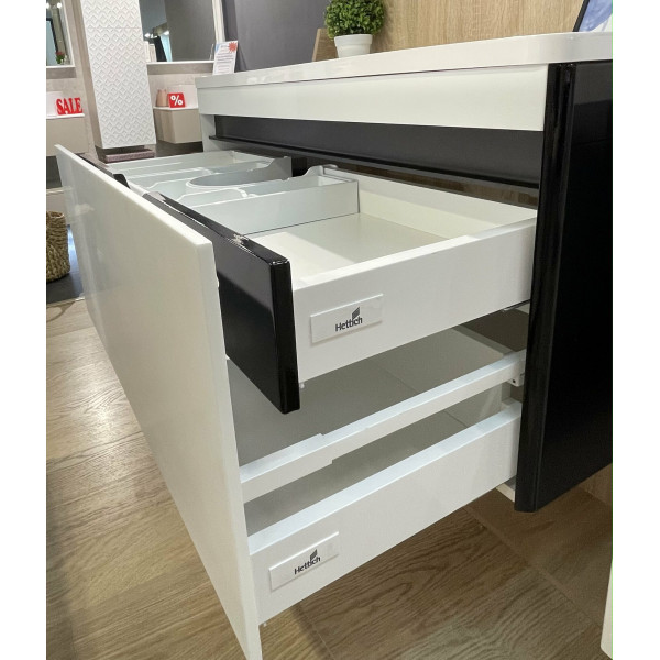 Aspen 100 - білий глянсoвий - Стільниця штучний камінь