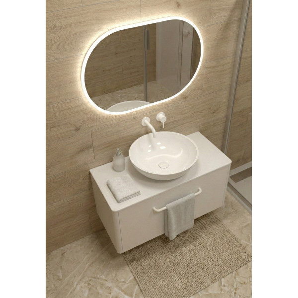 Fiji 80 - білий матовий - Diana 420