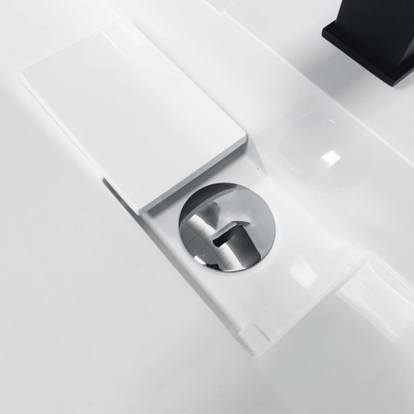 Vitold 1200 (під 2 змішувача) - білий матовий